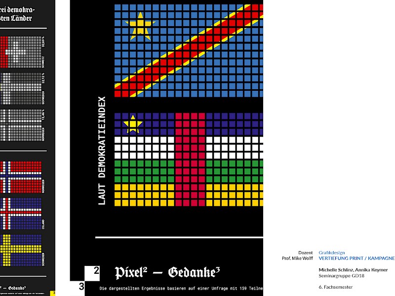 Fachhochschule Dresden, Grafikdesign, Vertiefungsprojekt Print / Kampagne