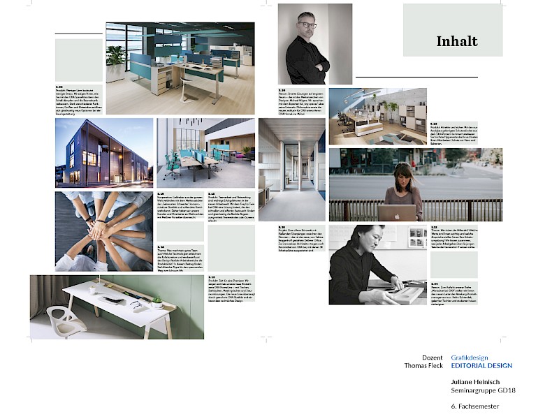 Fachhochschule Dresden, Grafikdesign, Editorial Design