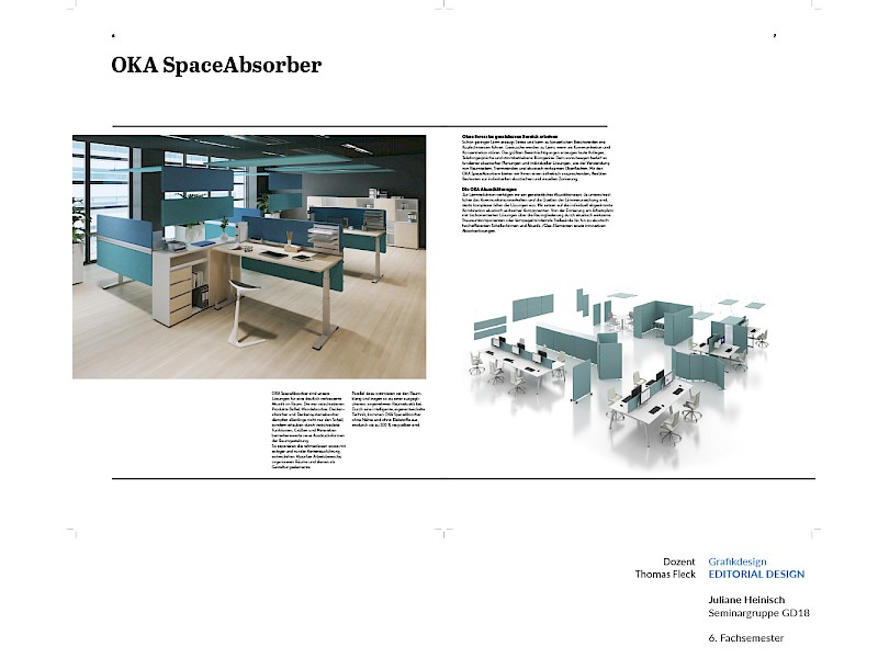 Fachhochschule Dresden, Grafikdesign, Editorial Design