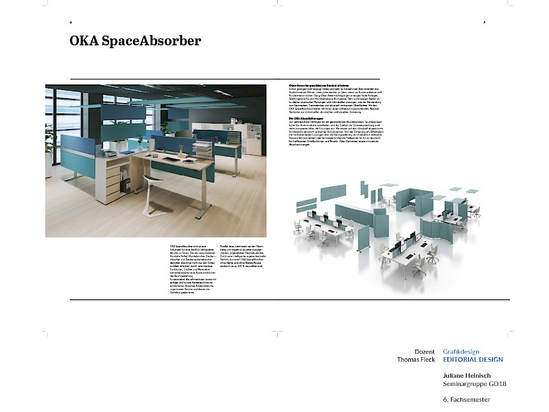 Fachhochschule Dresden, Grafikdesign, Editorial Design