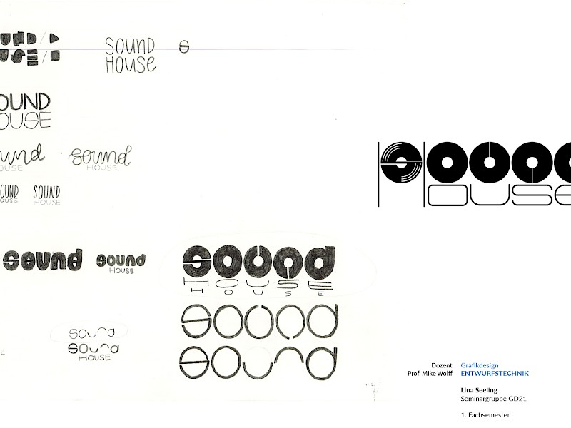 Fachhochschule Dresden, Grafikdesign, Entwurfstechnik, Logoentwicklung