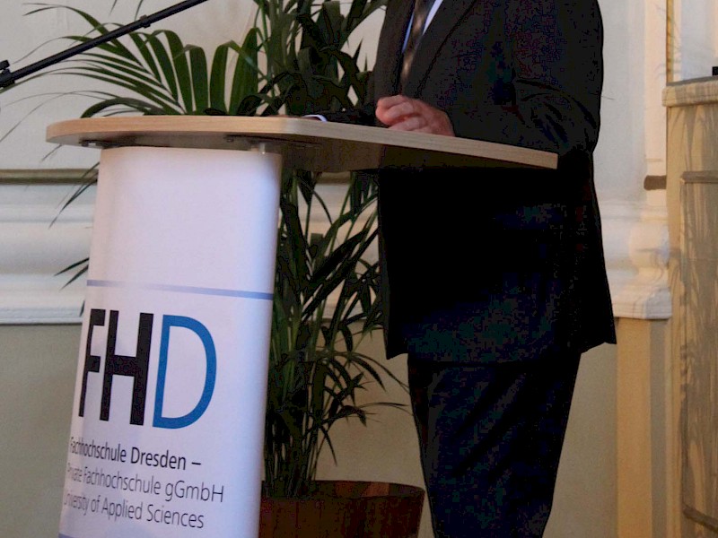 Prof. Dr. Ralph Großmann, Rektor der FHD