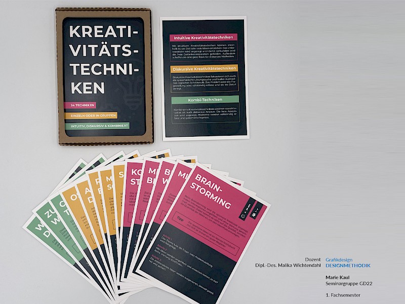 Fachhochschule Dresden, Grafikdesign, Designmethodik