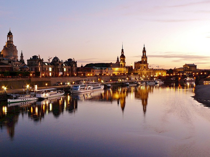 View of Dresden's old town