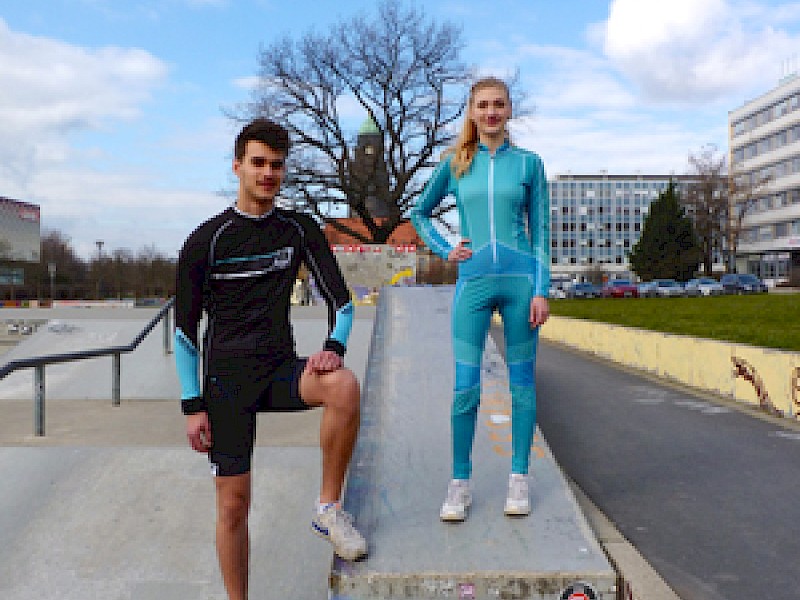 Sportkleidung aus neuem, innovativen Stoff (Bildquelle: MEDIENKONTOR)