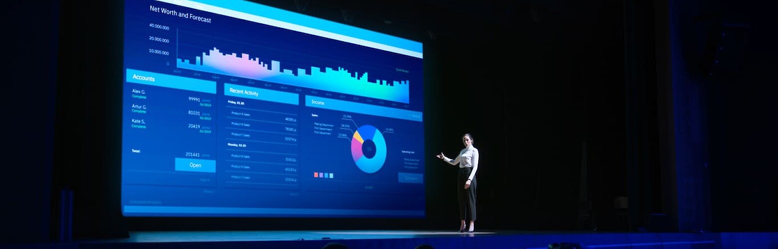 Presentation of data and statistics