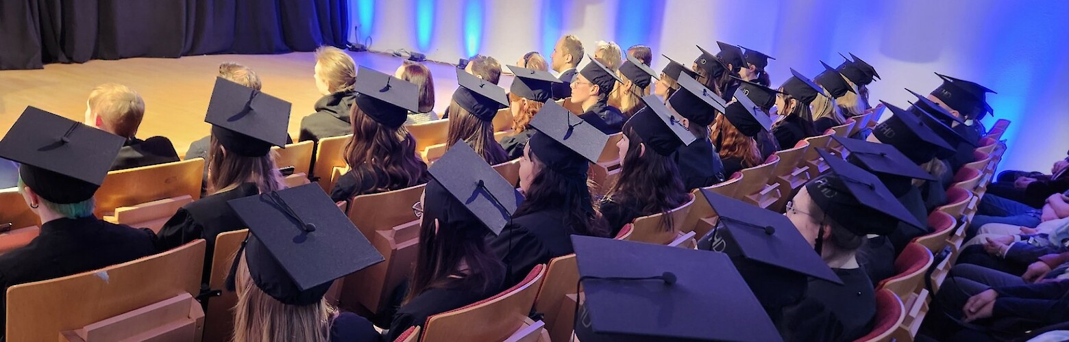 Abschlussfeier unserer Absolvent*innen der Fakultät Design