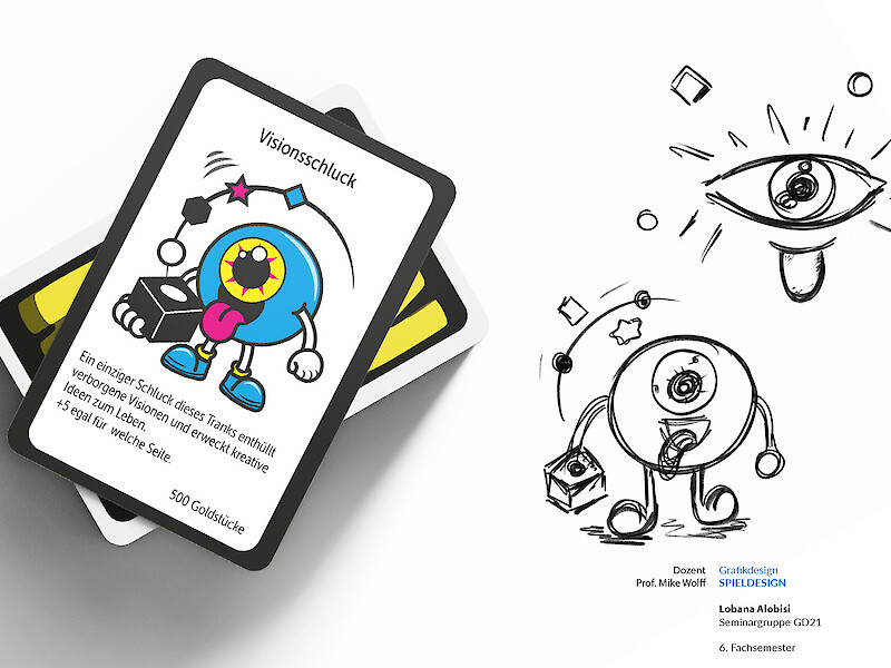 Fachhochschule Dresden, Grafikdesign, Spieldesign