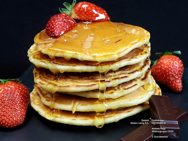 Fachhochschule Dresden, Grafikdesign, Foodfotografie