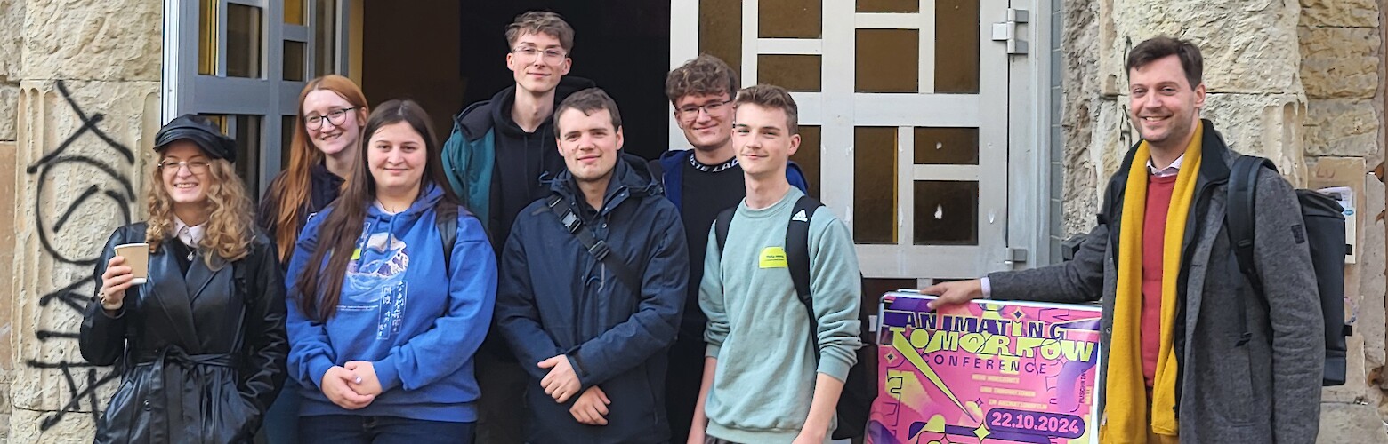„Animating Tomorrow“-Konferenz: Unsere Studierenden tauchen in die Kreativbranche ein