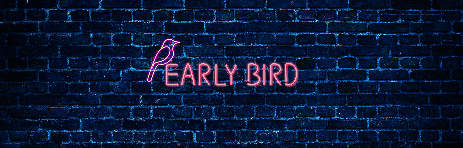 Early Bird Aktion: Entscheide dich bis zum 31.05. und spare 400 €!