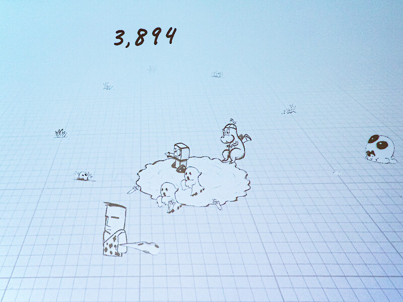 Caveman Hits Giraffe in a Car