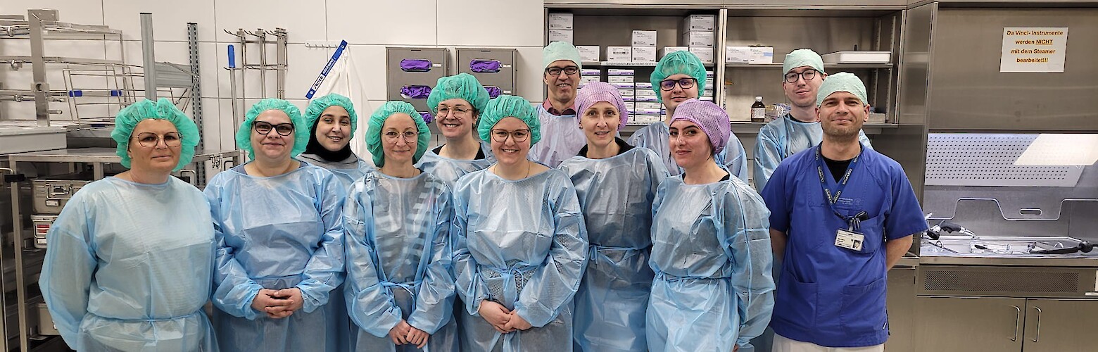 Exkursion zur Zentralen Sterilisation am Universitätsklinikum Dresden