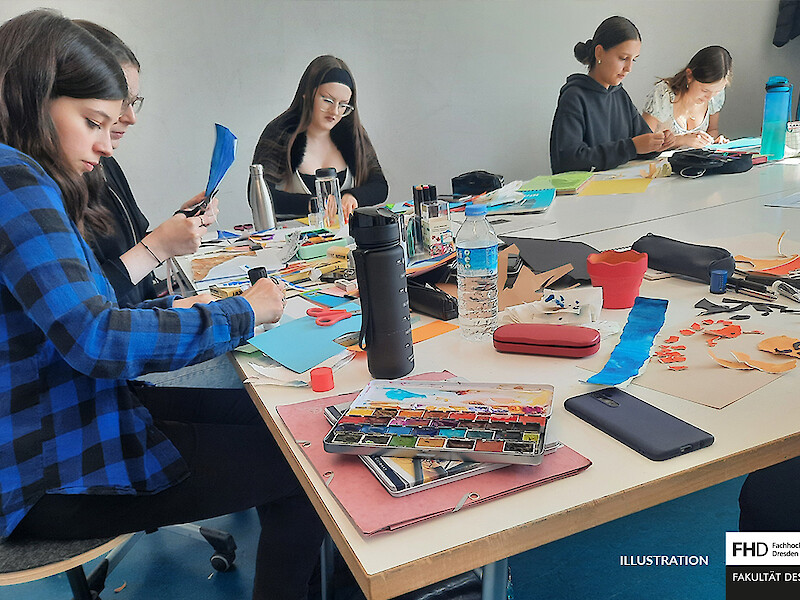 Fachhochschule Dresden, Grafikdesign, Illustration