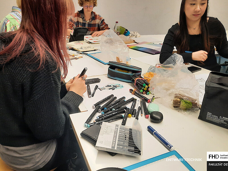 Fachhochschule Dresden, Grafikdesign, Entwurfstechnik