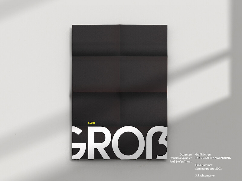 Fachhochschule Dresden, Graphic Design, Typography