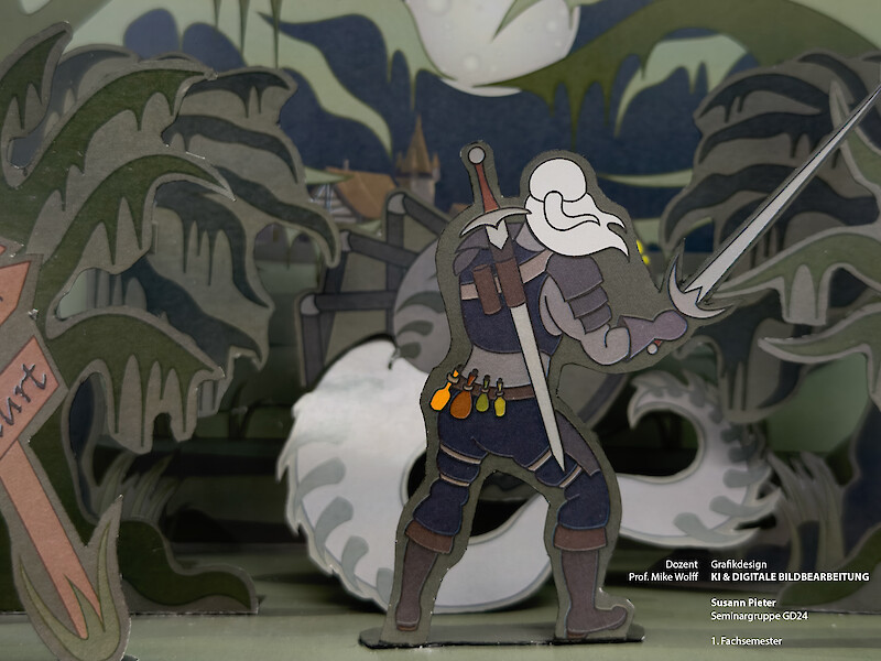 Fachhochschule Dresden, Grafikdesign, Entwurfstechnik / KI & Digitale Bildbearbeitung