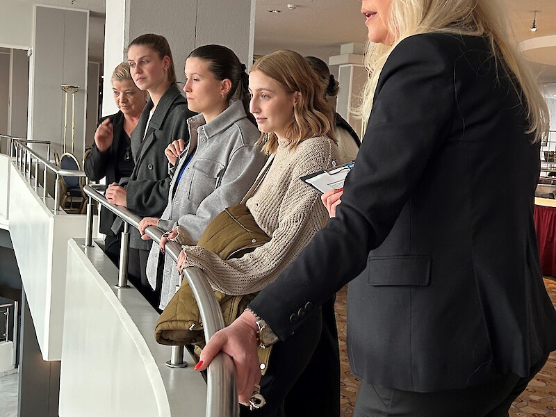 Studierende der Fachhochschule Dresden im Hilton Dresden
