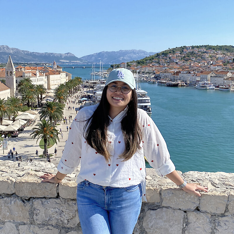 Janina in Kroatien