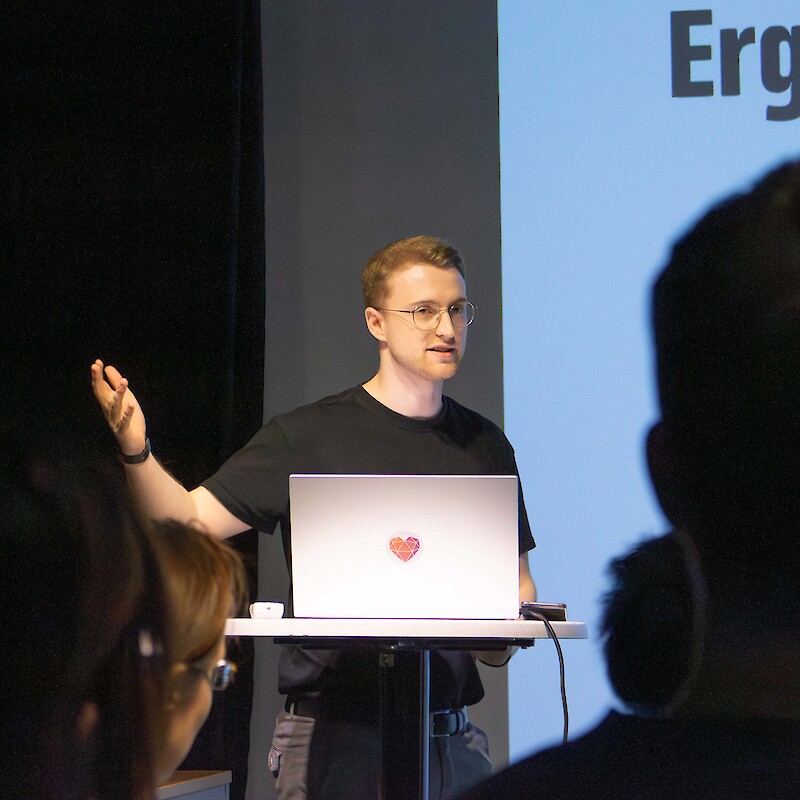 Vincent Schiller, Absolvent des Studiengangs Games & XR Management an der Fachhochschule Dresden