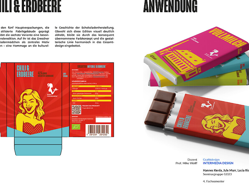 Fachhochschule Dresden, Grafikdesign, Intermedia Design, Verpackungsdesign