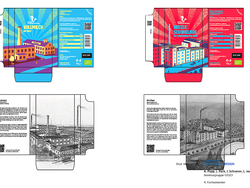 Fachhochschule Dresden, Grafikdesign, Intermedia Design, Verpackungsdesign