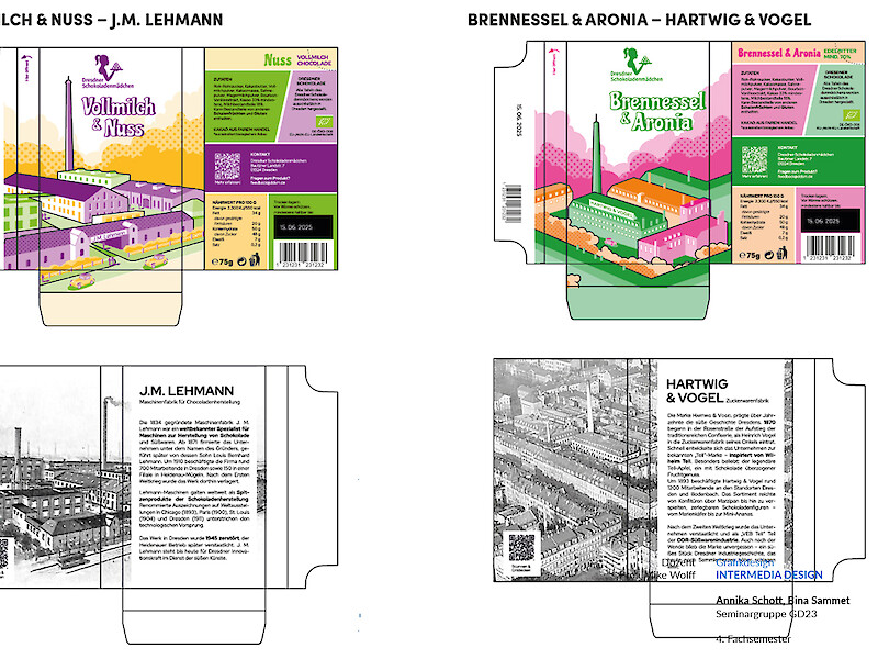Fachhochschule Dresden, Grafikdesign, Intermedia Design, Verpackungsdesign