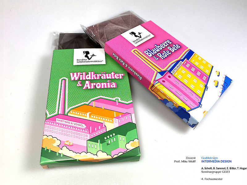 Fachhochschule Dresden, Grafikdesign, Intermedia Design, Verpackungsdesign