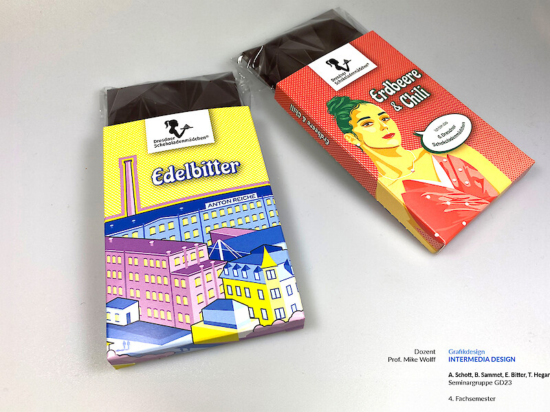 Fachhochschule Dresden, Grafikdesign, Intermedia Design, Verpackungsdesign