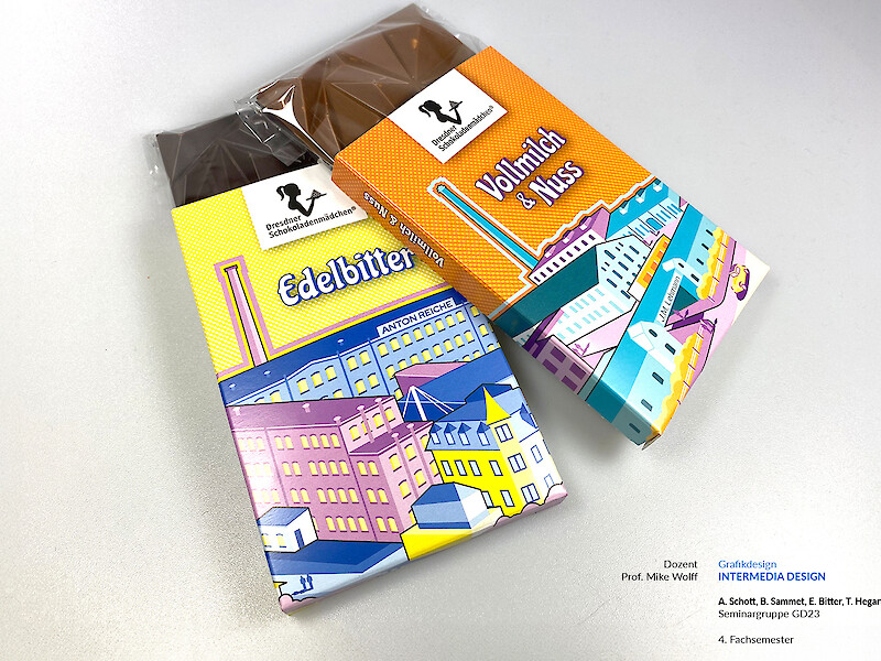 Fachhochschule Dresden, Grafikdesign, Intermedia Design, Verpackungsdesign