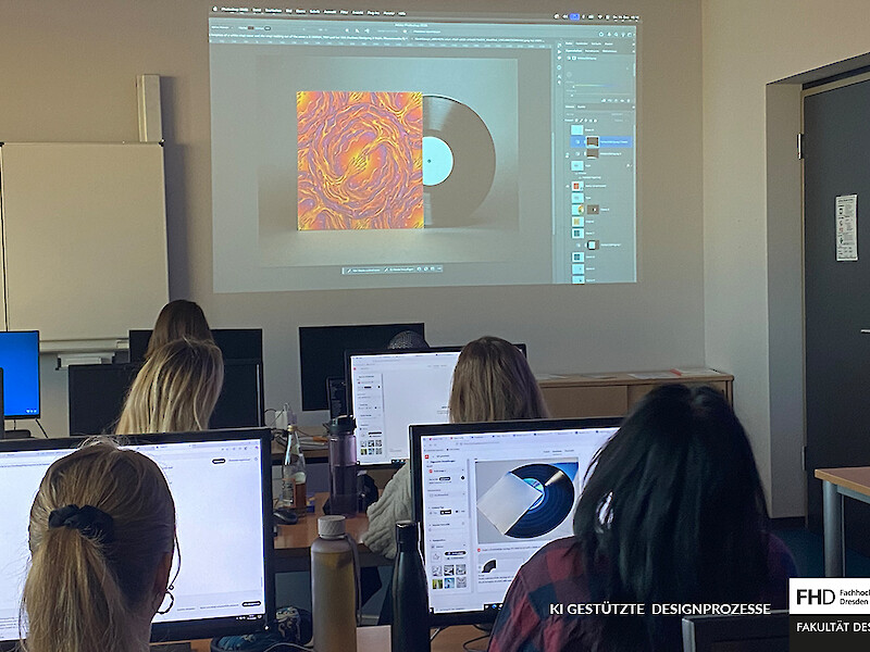 Fachhochschule Dresden, Grafikdesign, KI gestützte Designprozesse