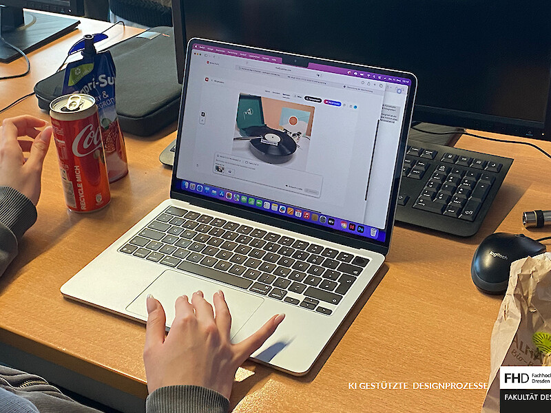 Fachhochschule Dresden, Grafikdesign, KI gestützte Designprozesse