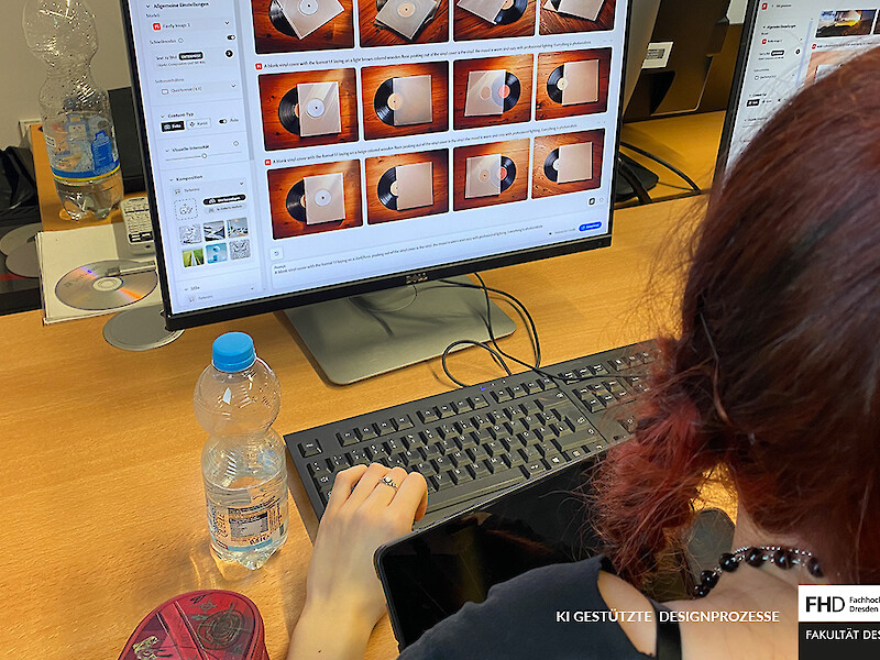 Fachhochschule Dresden, Grafikdesign, KI gestützte Designprozesse