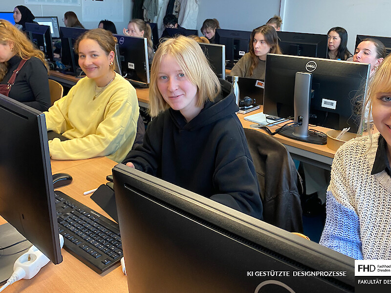 Fachhochschule Dresden, Grafikdesign, KI gestützte Designprozesse