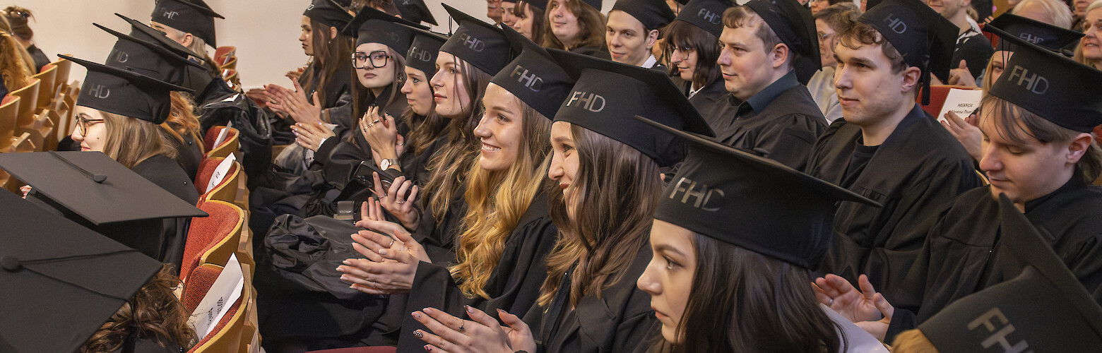 Highlights der Exmatrikulationsfeier 2026 – Fakultät ASW & Design