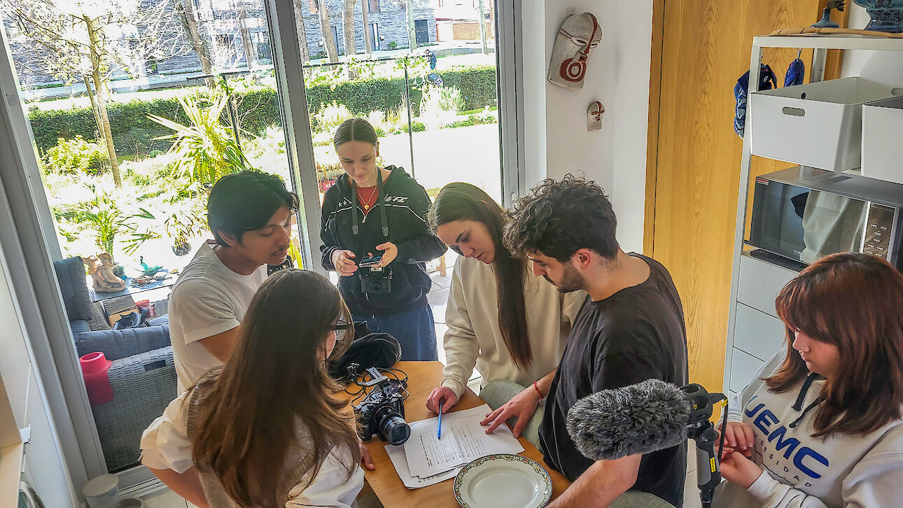 Filmfestival in Belgien: Studierende drehen inerhalb einer Woche einen Kurzfilm.