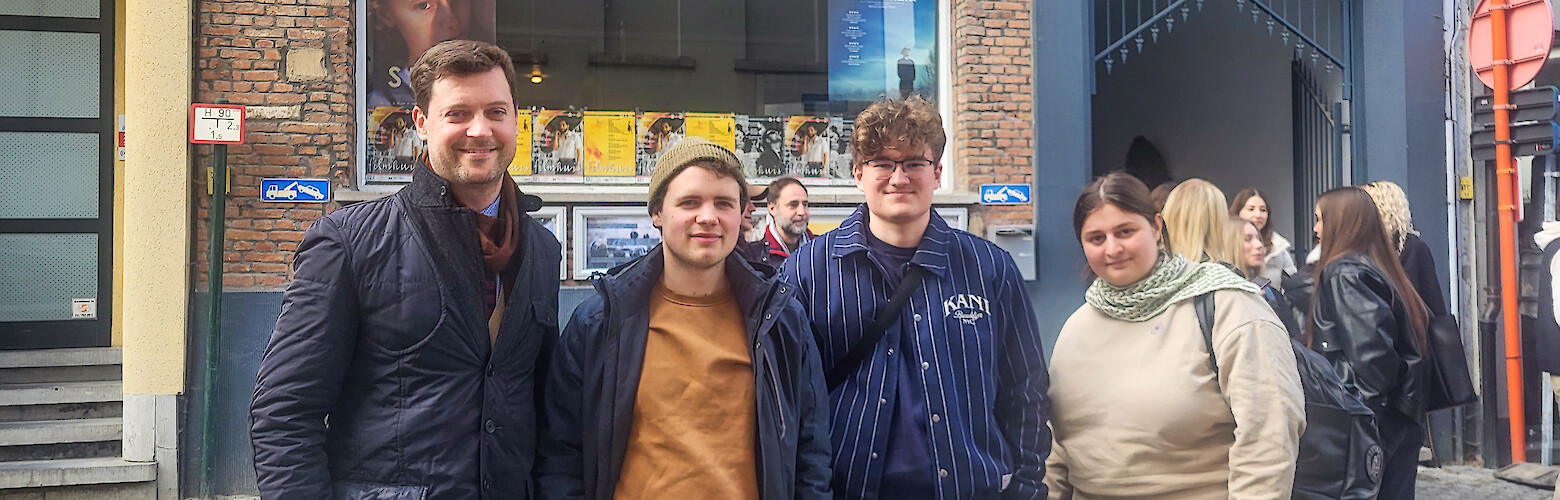 Digital Media Design-Studierende bei internationalem Filmfestival in Belgien