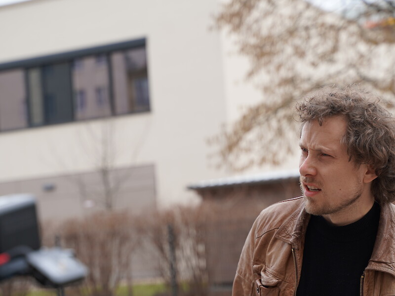 Filmdreh: Jan Davids Welt im Studiengang Digital Media Design