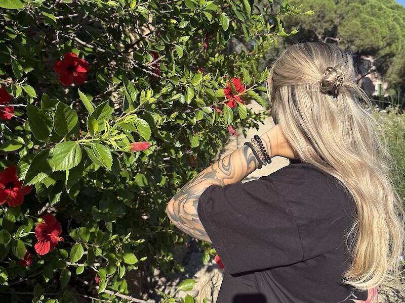 Lina in Barcelona: a semester abroad as part of her Tourism & Event Management degree at Dresden University of Applied Sciences.