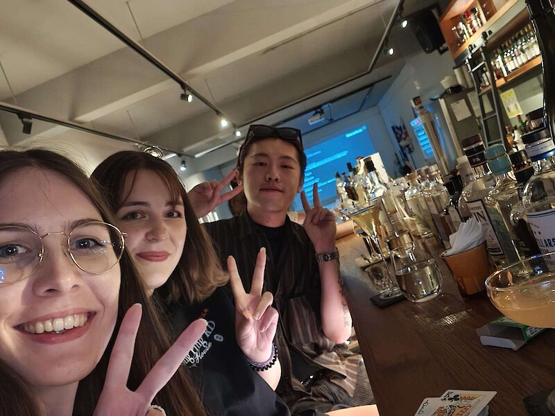 Cora, a student on the Master’s programme in Design, during her semester abroad in Taipei, Taiwan.