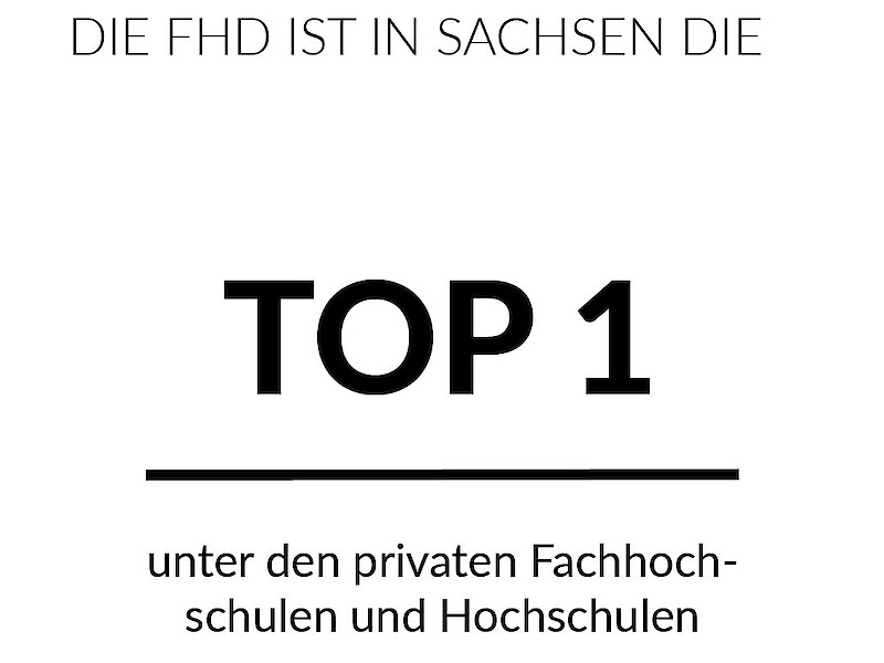 Study without a high school diploma: No. 1 among private universities of applied sciences and higher education institutions