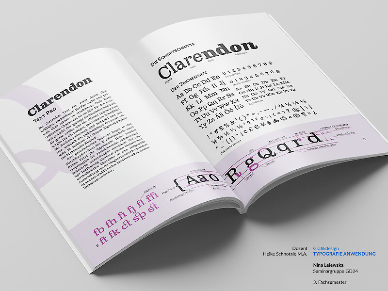 Fachhochschule Dresden, Grafikdesign, Typografie Anwendung