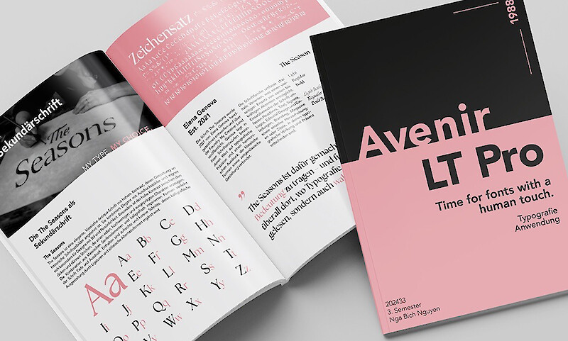 Typografie Anwendung - GD24
