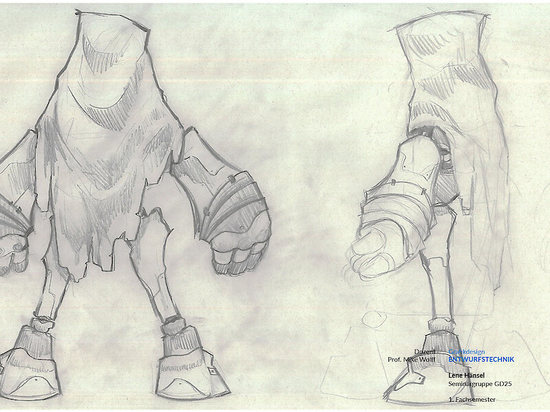 Fachhochschule Dresden, Grafikdesign, Entwurfstechnik, Characterdesign