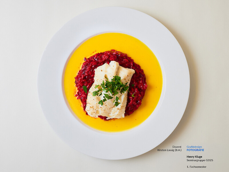 Fachhochschule Dresden, Grafikdesign, Foodfotografie