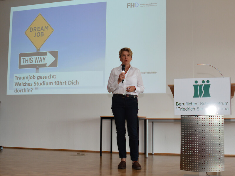 Dr. habil. Heike Zimmermann-Timm, Rektorin der FHD