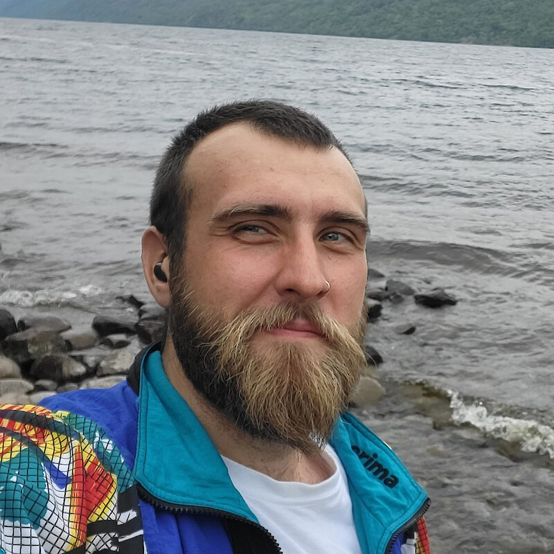 Lukas in Schottland.