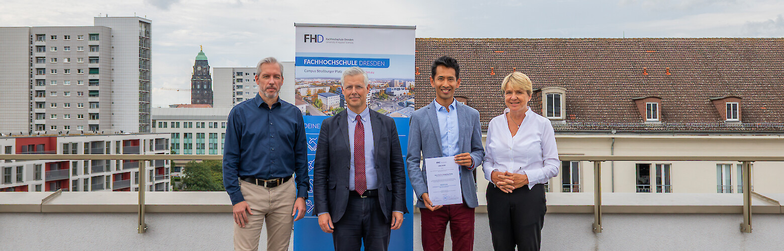 Prof. Dr.-Ing. Dr. Chóngliàng Zhòng übernimmt Professur für Strategic Human Resource Management