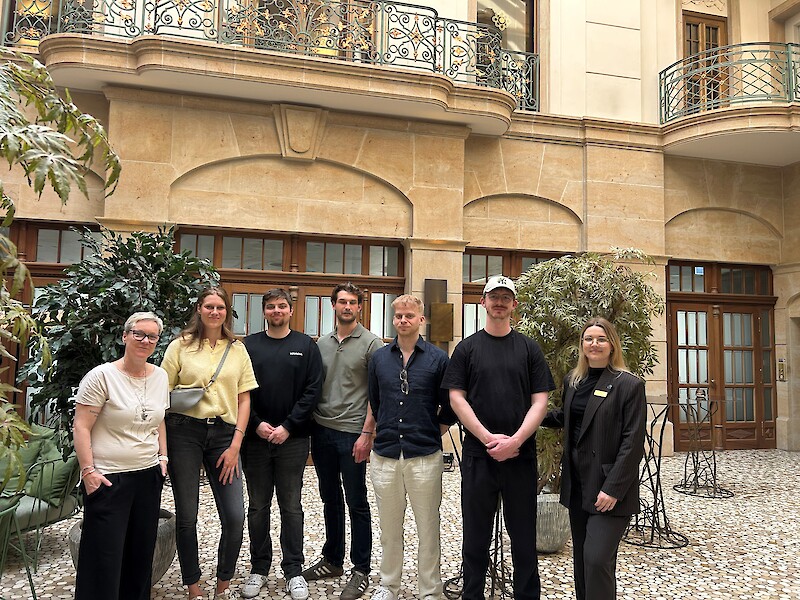 Eindrücke der Exkursion 'Hotellerie- und Gastronomiemanagement' im Gewandhaus Dresden