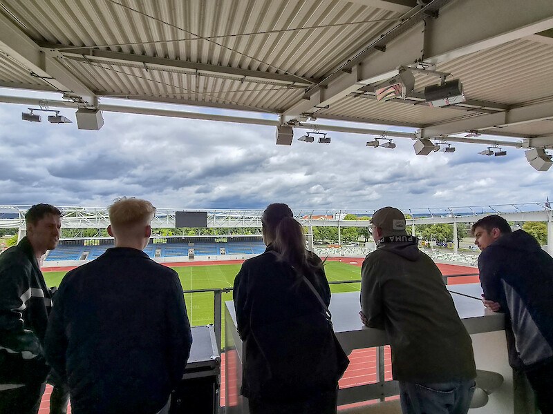 Exkursion ins Heinz-Steyer-Stadion Dresden